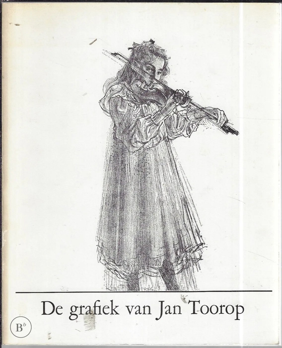 Omslag van De grafiek van Jan Toorop door Rijksmuseum, tweedehands boek bij Boekhandel Bloks