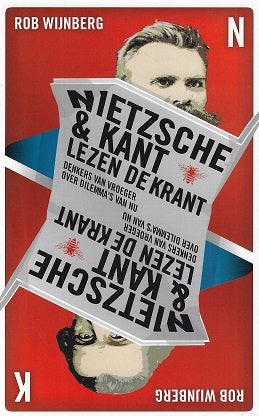 Nietzsche en Kant lezen de krant