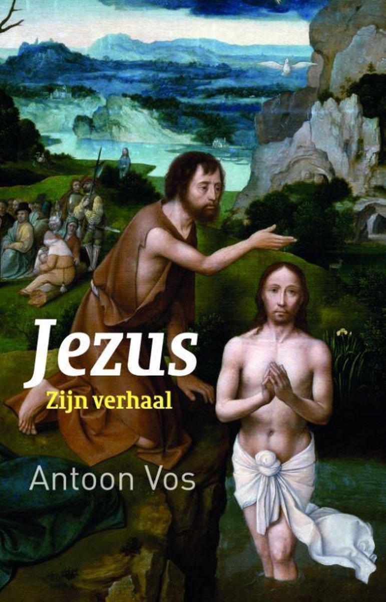 Omslag van Jezus zijn verhaal door Vos, Antoon, tweedehands boek bij Boekhandel Bloks