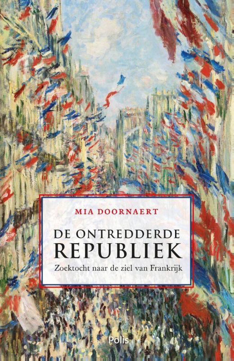 Omslag van Ontredderde republiek door Mia Doornaert, tweedehands boek bij Boekhandel Bloks