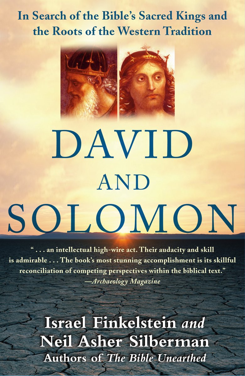 Omslag van David And Solomon door Israël Finkelstein, tweedehands boek bij Boekhandel Bloks