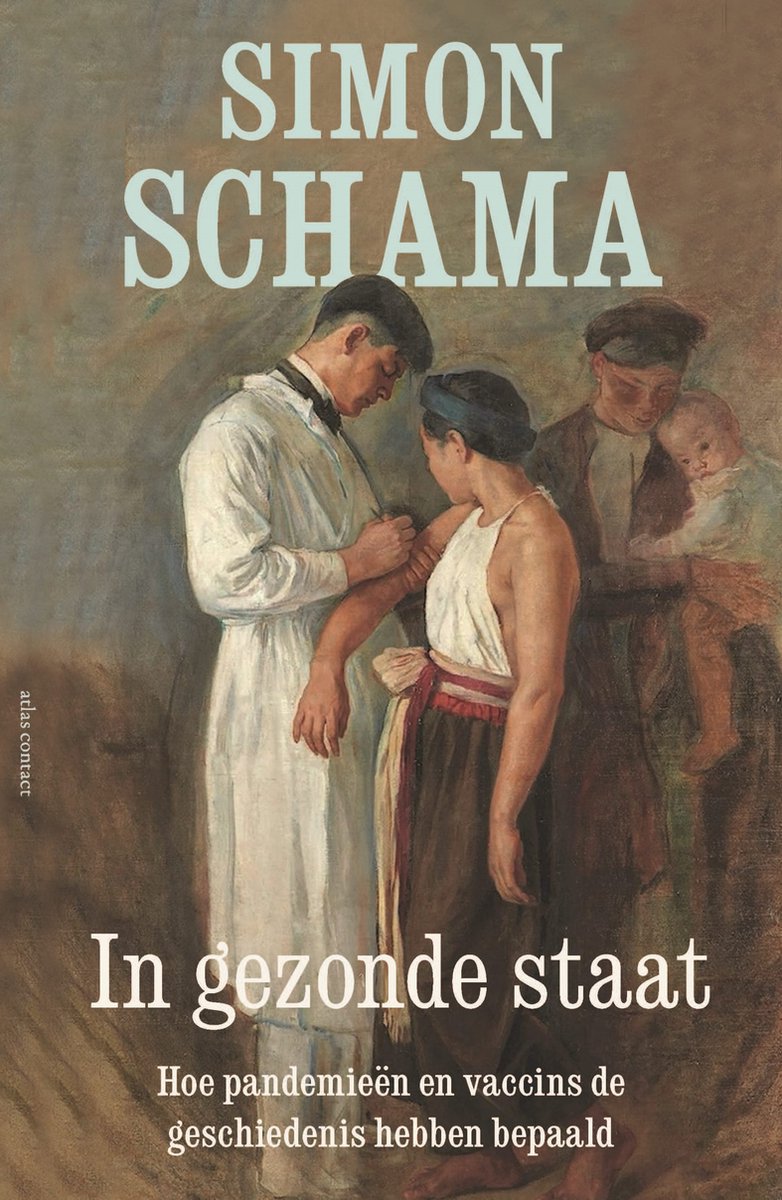 Omslag van In gezonde staat door Simon Schama, tweedehands boek bij Boekhandel Bloks