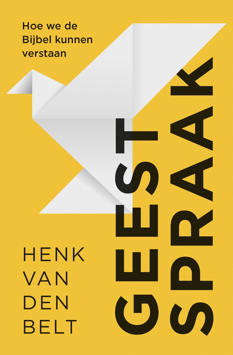 Omslag van Geestspraak door Henk van den Belt, tweedehands boek bij Boekhandel Bloks