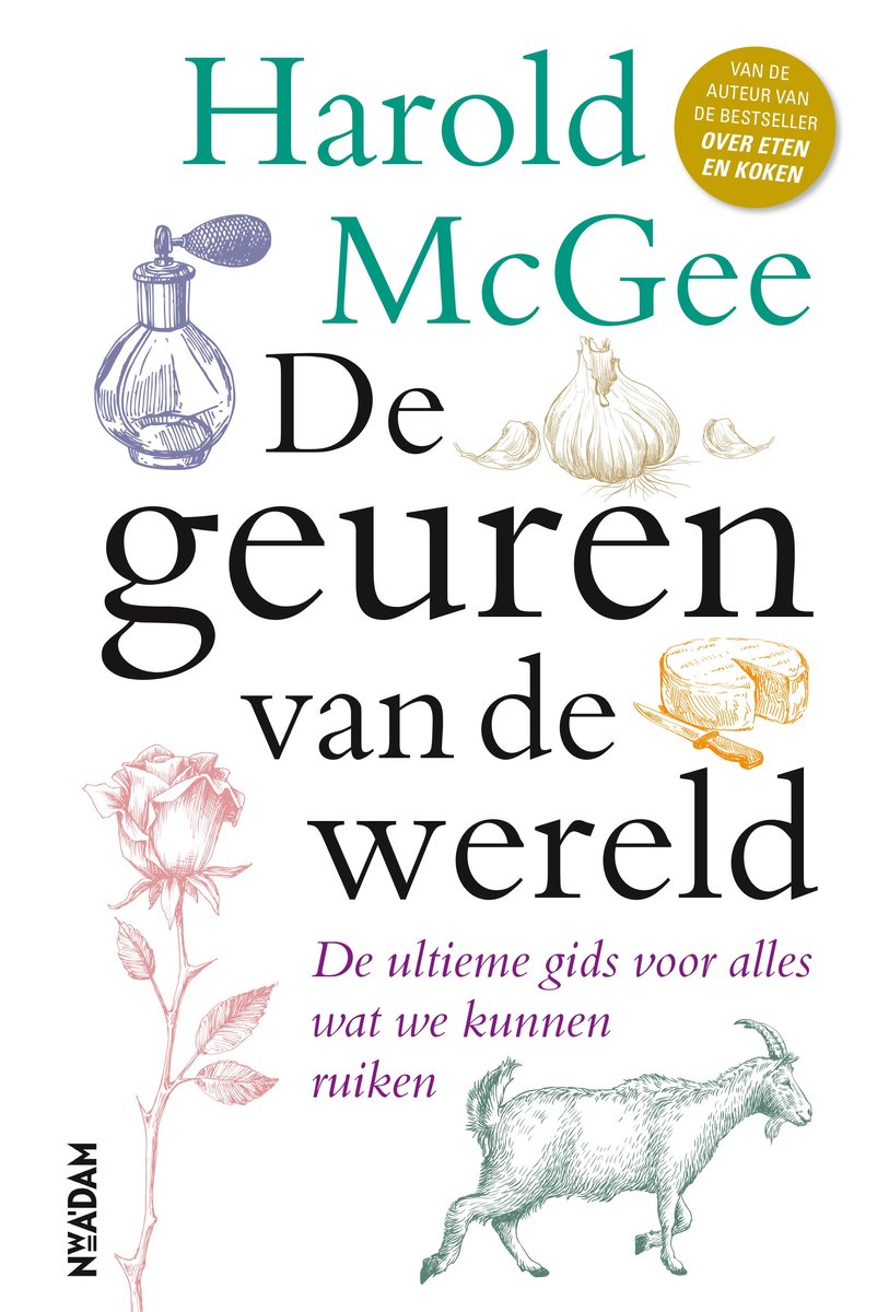 Omslag van De geuren van de wereld door Harold McGee, tweedehands boek bij Boekhandel Bloks