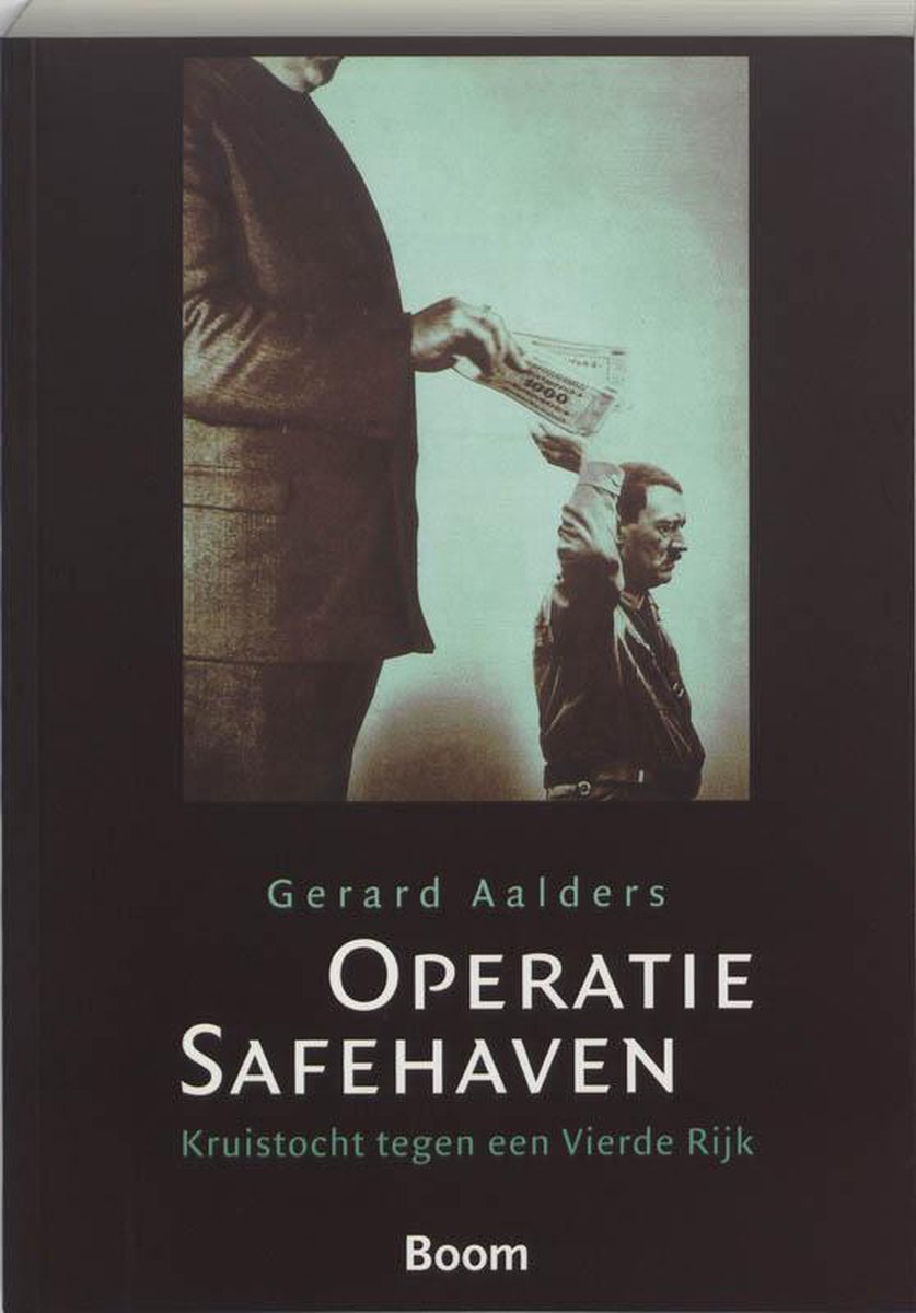 Omslag van Operatie Safehaven door Gerard Aalders, tweedehands boek bij Boekhandel Bloks