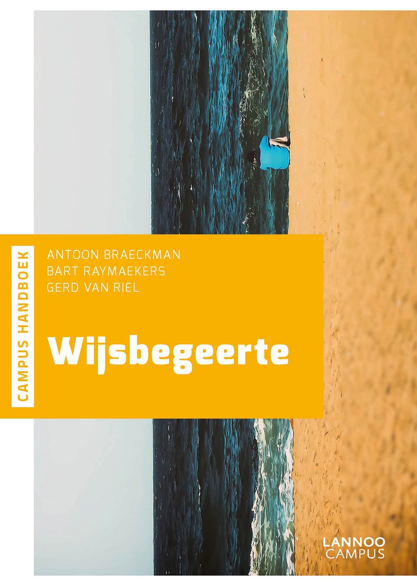 Omslag van Wijsbegeerte door Anton Braeckman, tweedehands boek bij Boekhandel Bloks