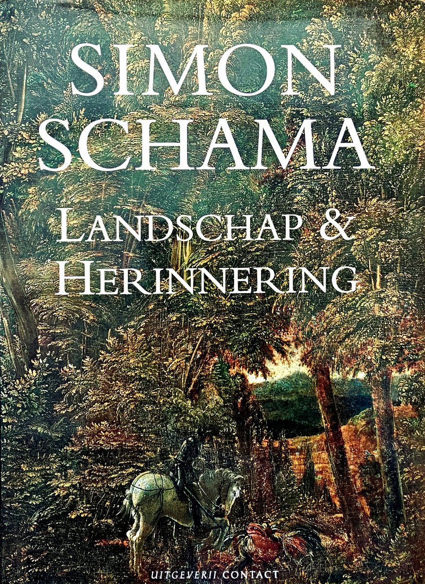 Omslag van Landschap en herinnering door Simon Schama, tweedehands boek bij Boekhandel Bloks
