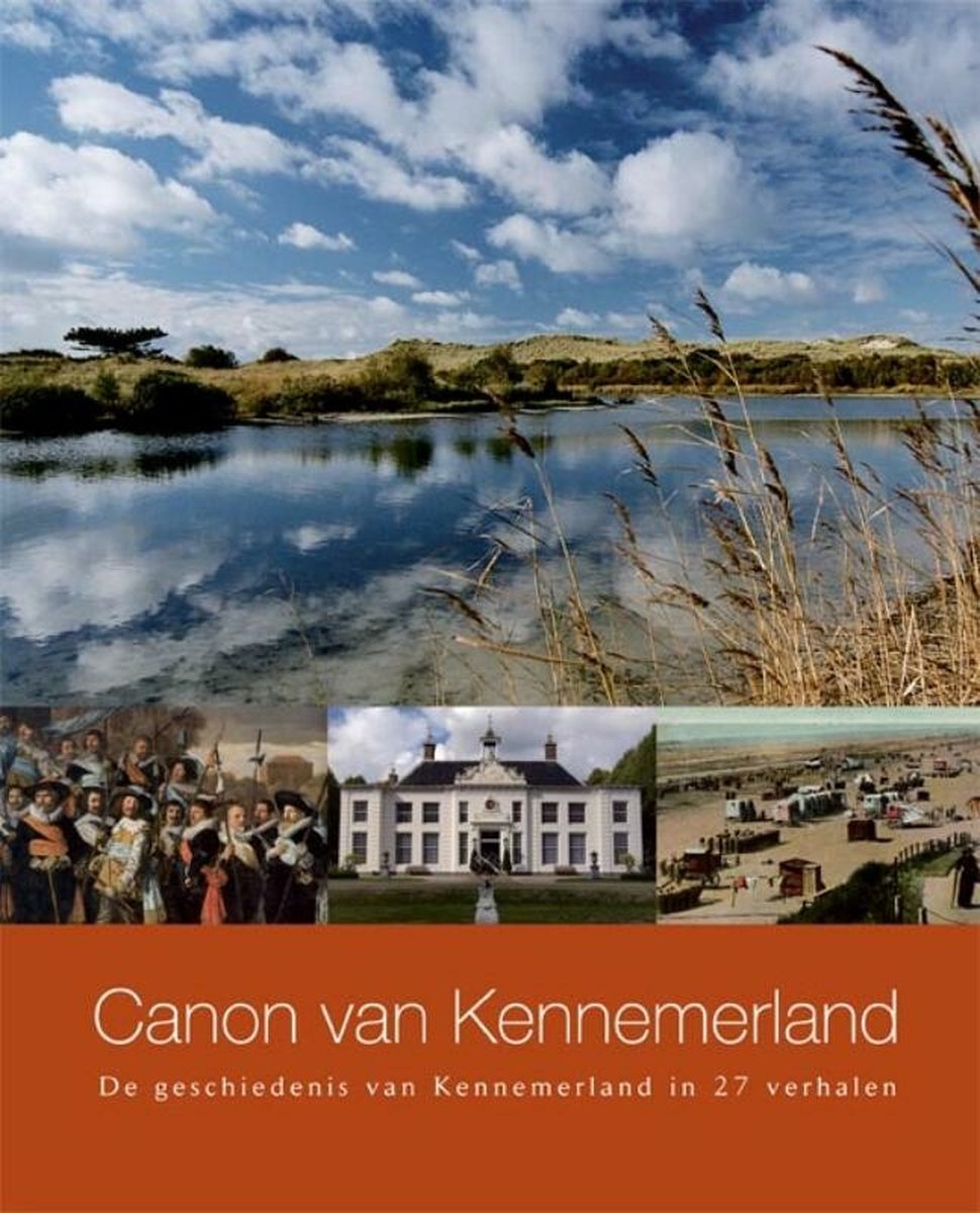 Omslag van De Regionale Canons van Noord-Holland 6 - Canon van Kennemerland door Carly Misset, tweedehands boek bij Boekhandel Bloks