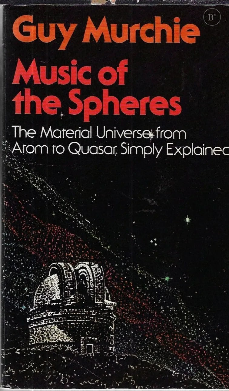 Omslag van Music of the Spheres door Guy Murchie, tweedehands boek bij Boekhandel Bloks
