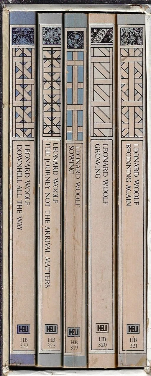 Omslag van The Autobiography of Leonard Woolf door Leonard Woolf, tweedehands boek bij Boekhandel Bloks