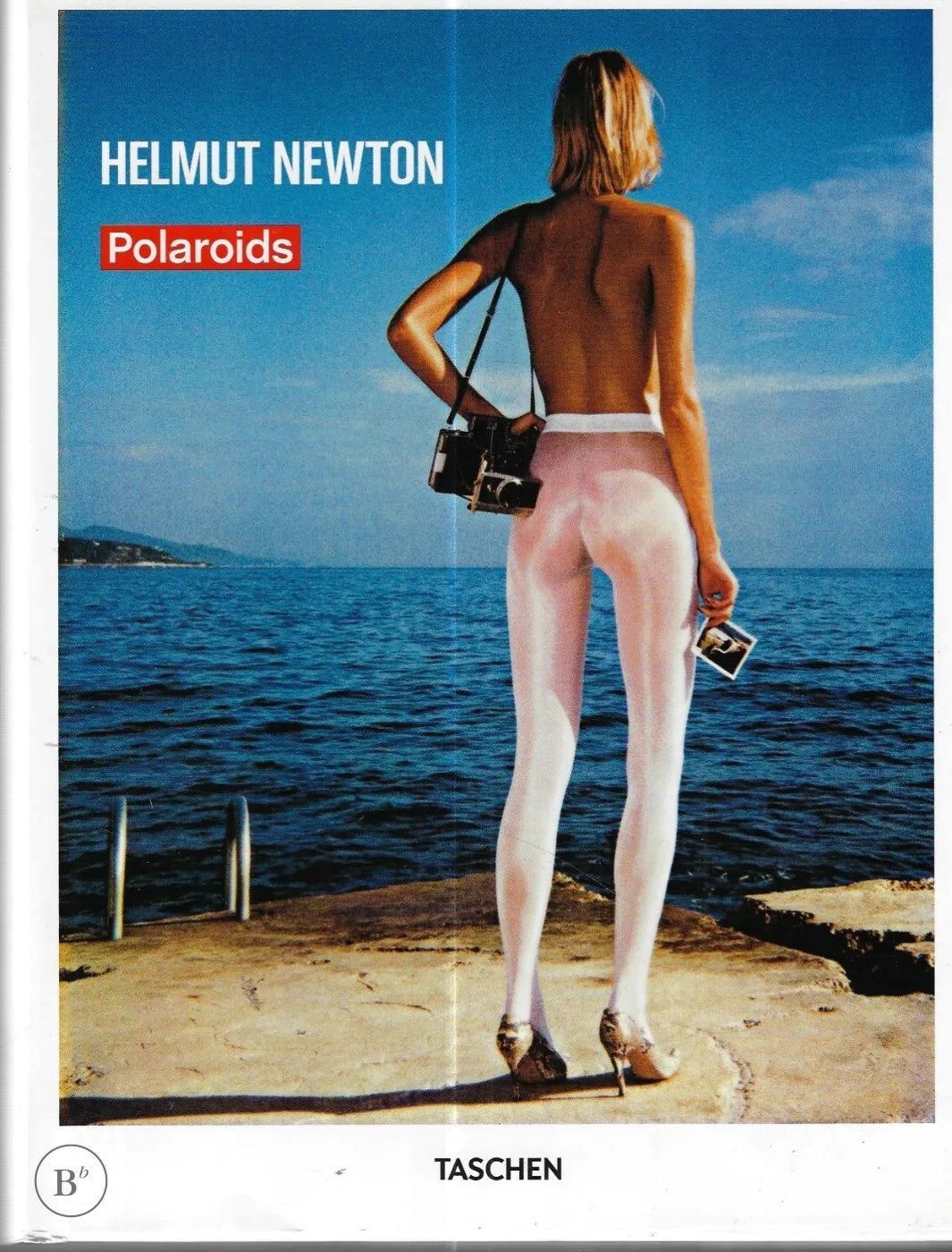 Omslag van Helmut Newton Polaroids door Matthias Harder, tweedehands boek bij Boekhandel Bloks