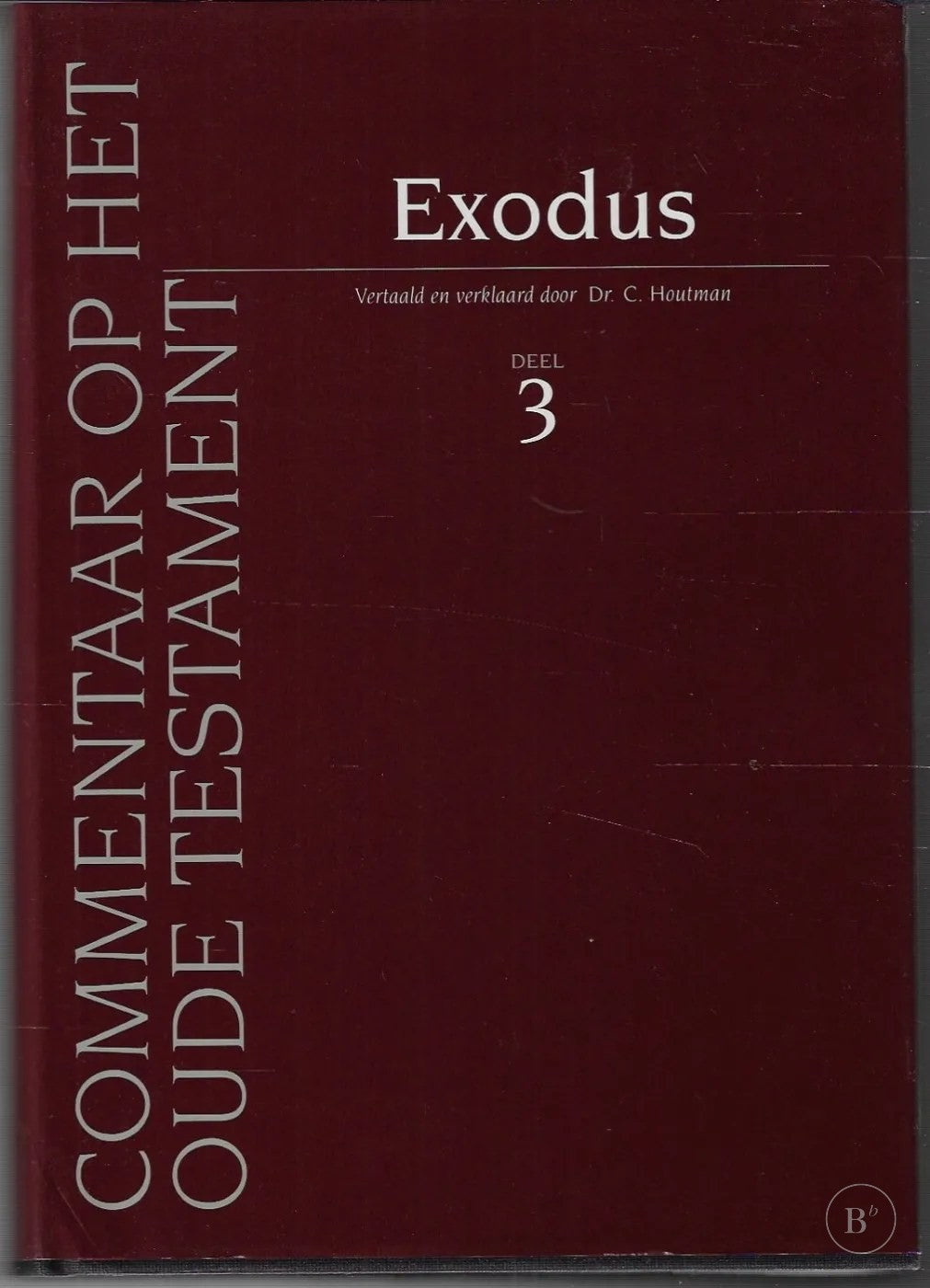 Omslag van Exodus 3 exodus 20-40 door Houtman, tweedehands boek bij Boekhandel Bloks