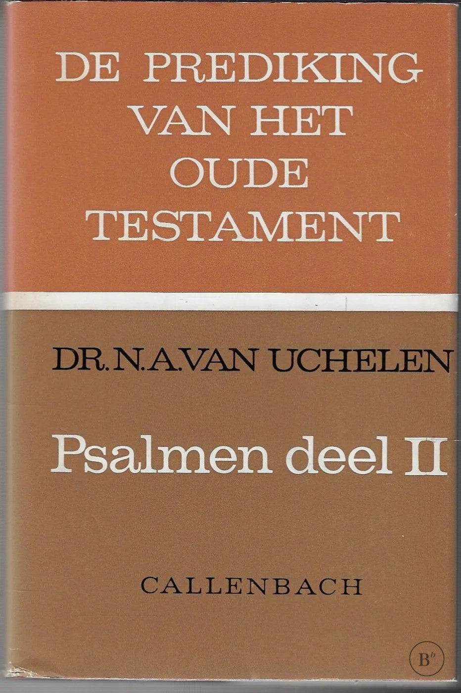 Omslag van Psalmen 2 41-80 door Van Uchelen, tweedehands boek bij Boekhandel Bloks