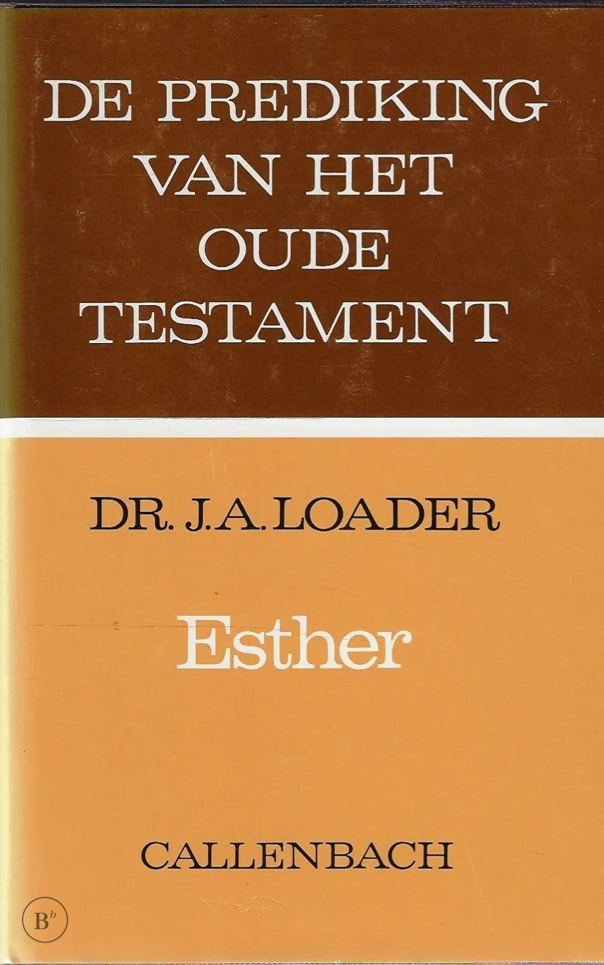 Omslag van Esther door J. A. Loader, tweedehands boek bij Boekhandel Bloks