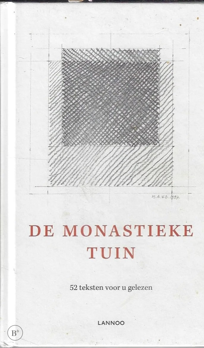 Omslag van De monastieke tuin door Laura van Abt Poimên, tweedehands boek bij Boekhandel Bloks