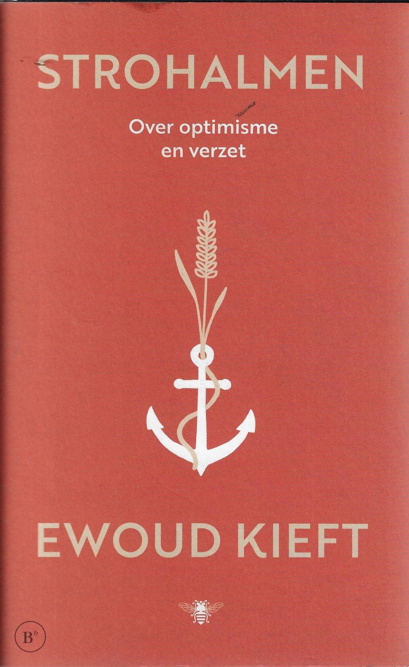 Omslag van Strohalmen door Ewoud Kieft, tweedehands boek bij Boekhandel Bloks