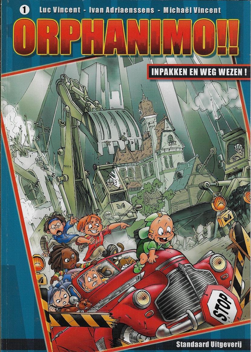Orphanimo / 6 delen compleet met originele tekeningen