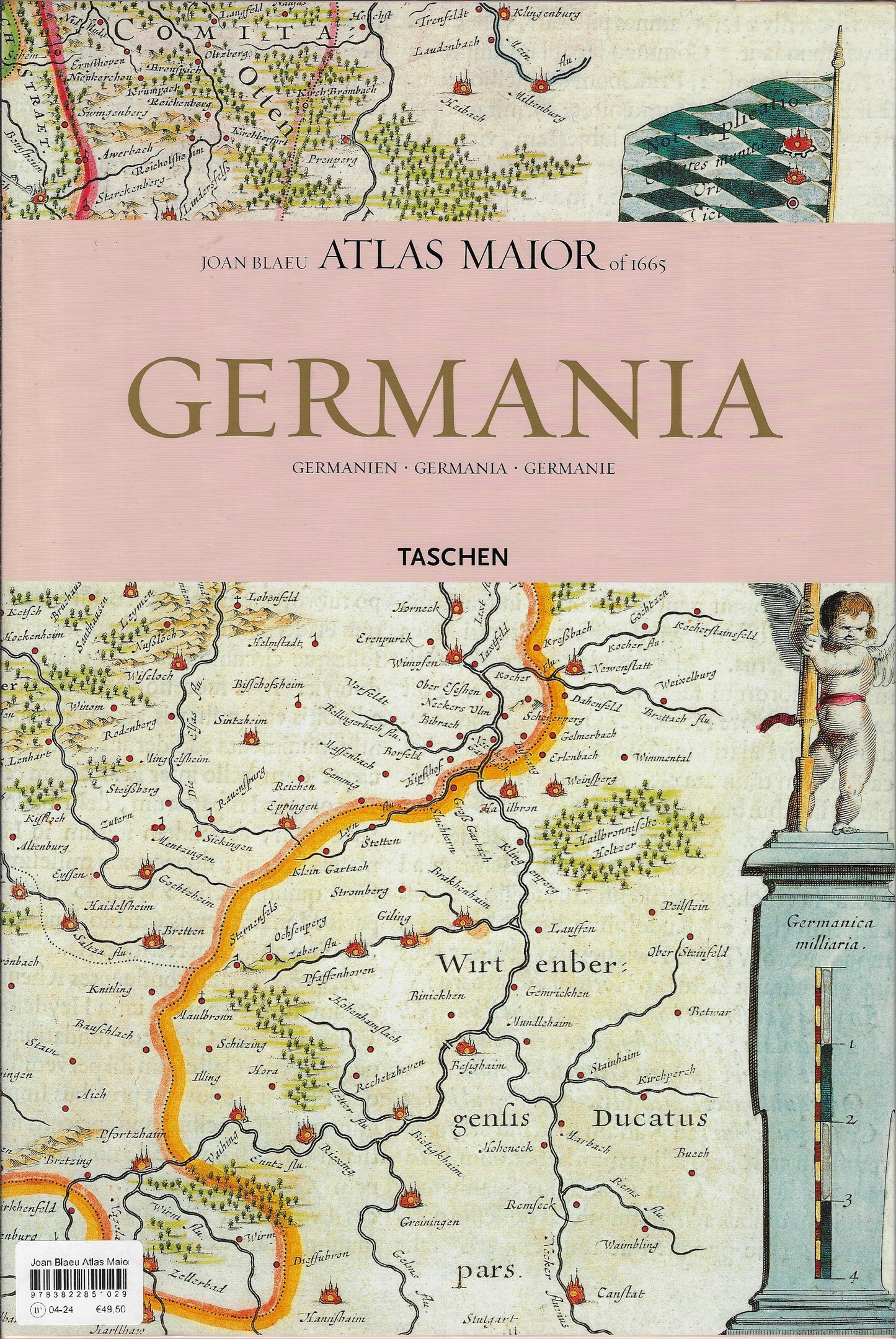 Joan Blaeu Atlas Maior 1665 Germania meertalig