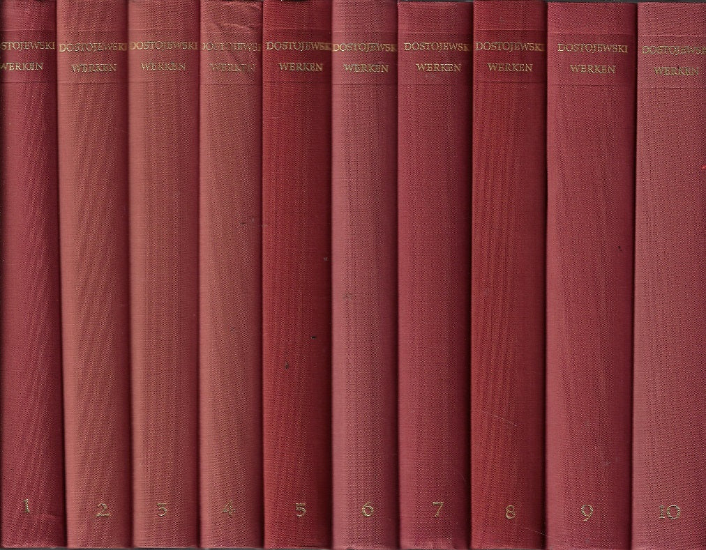 Dostojewski - Verzamelde werken 10 delen