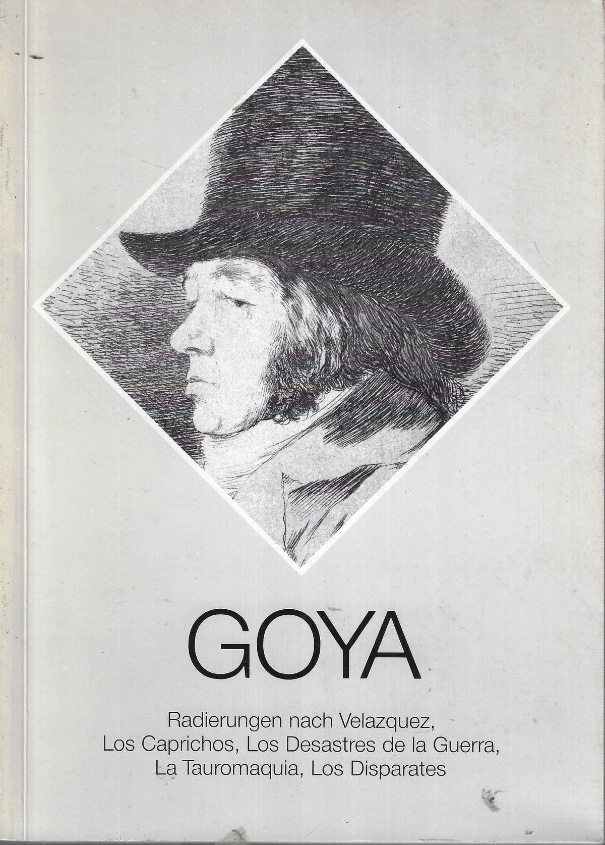 Omslag van Goya door Schilders A-Z, tweedehands boek bij Boekhandel Bloks