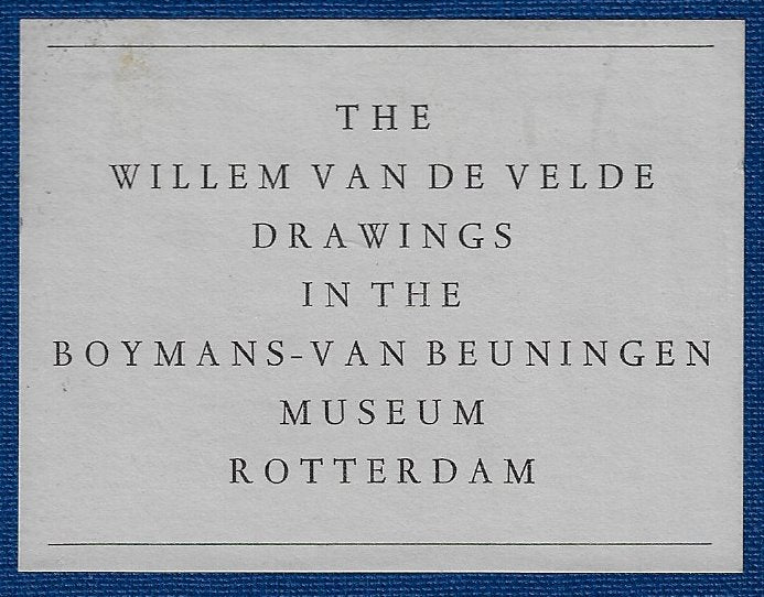 The Willem van de Velde drawings