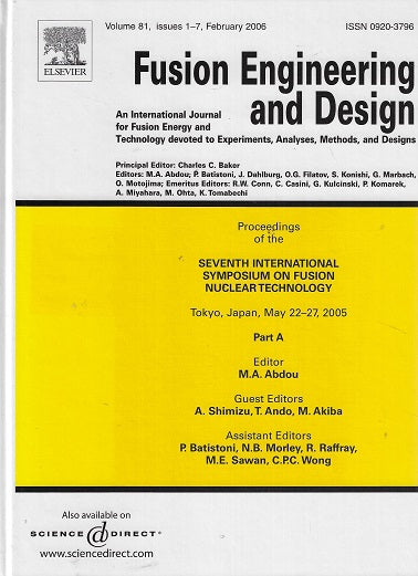 Fusion Engineering and Design A/B