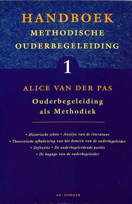 Handboek methodische ouderbegeleiding 1