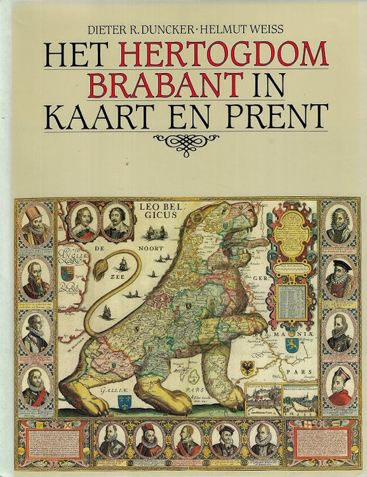 Hertogdom brabant in kaart en prent