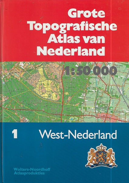Grote Topografische Atlas van Nederland I-IV