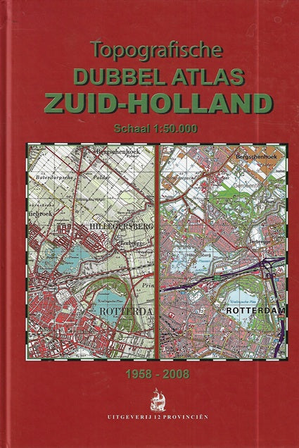 Topografische Dubbel Atlas Zuid-Holland