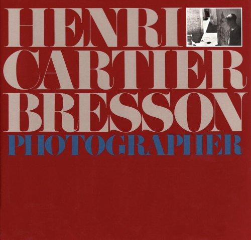 Henri Cartier Bresson, photographer.