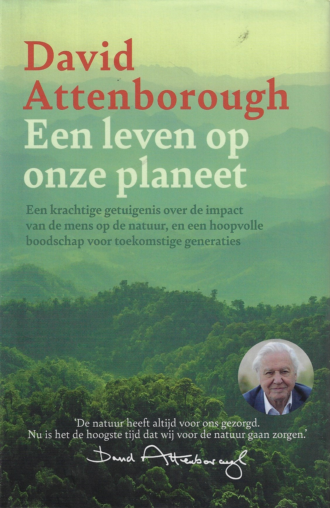 Een leven op onze planeet