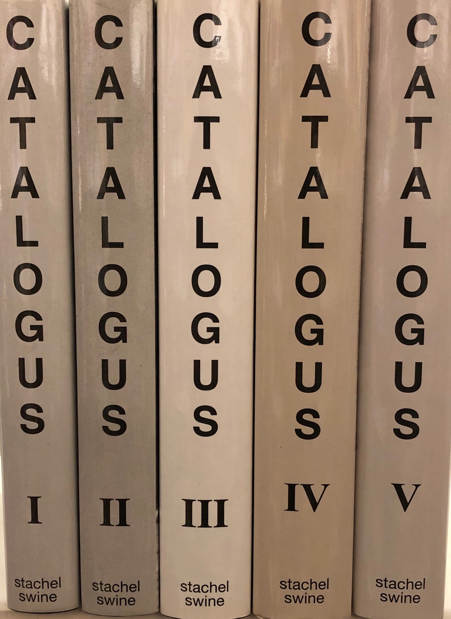 Stachelswine Publishers Catalogus I t/m V