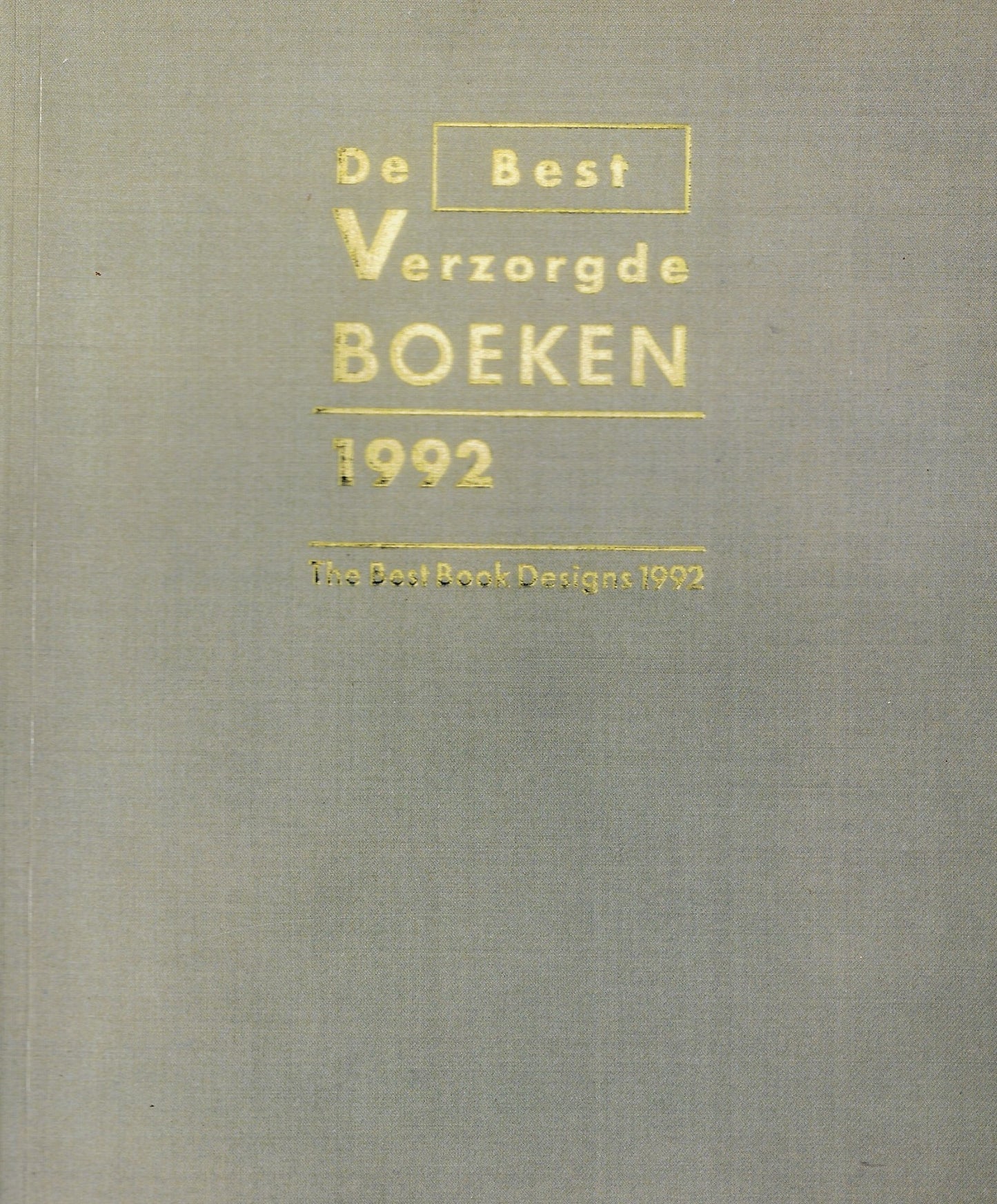 Best verzorgde boeken / 1992