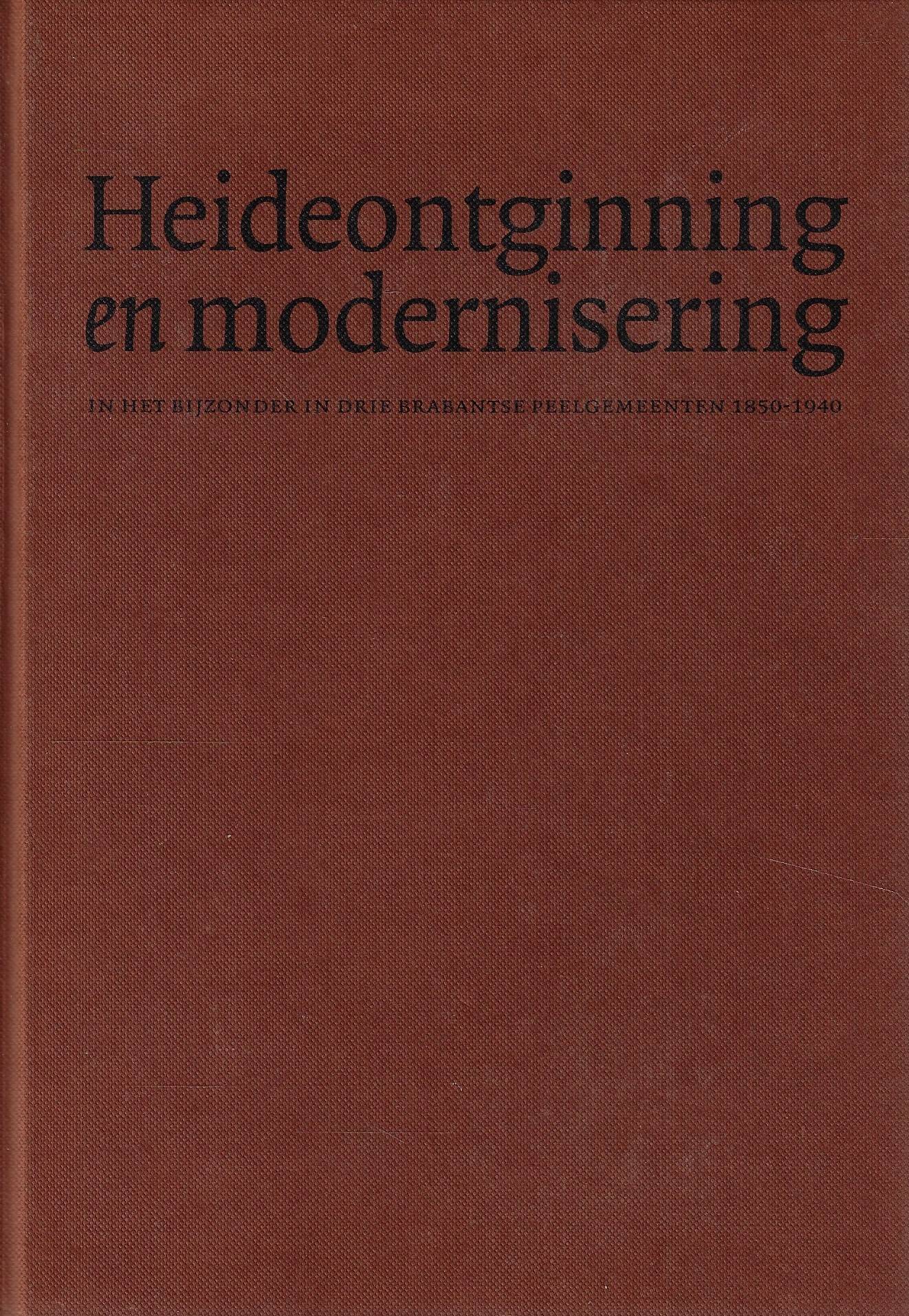 Heideontginning en modernisering