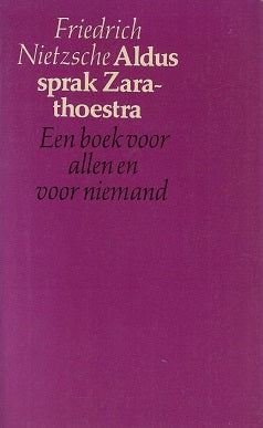 Aldus sprak Zarathoestra