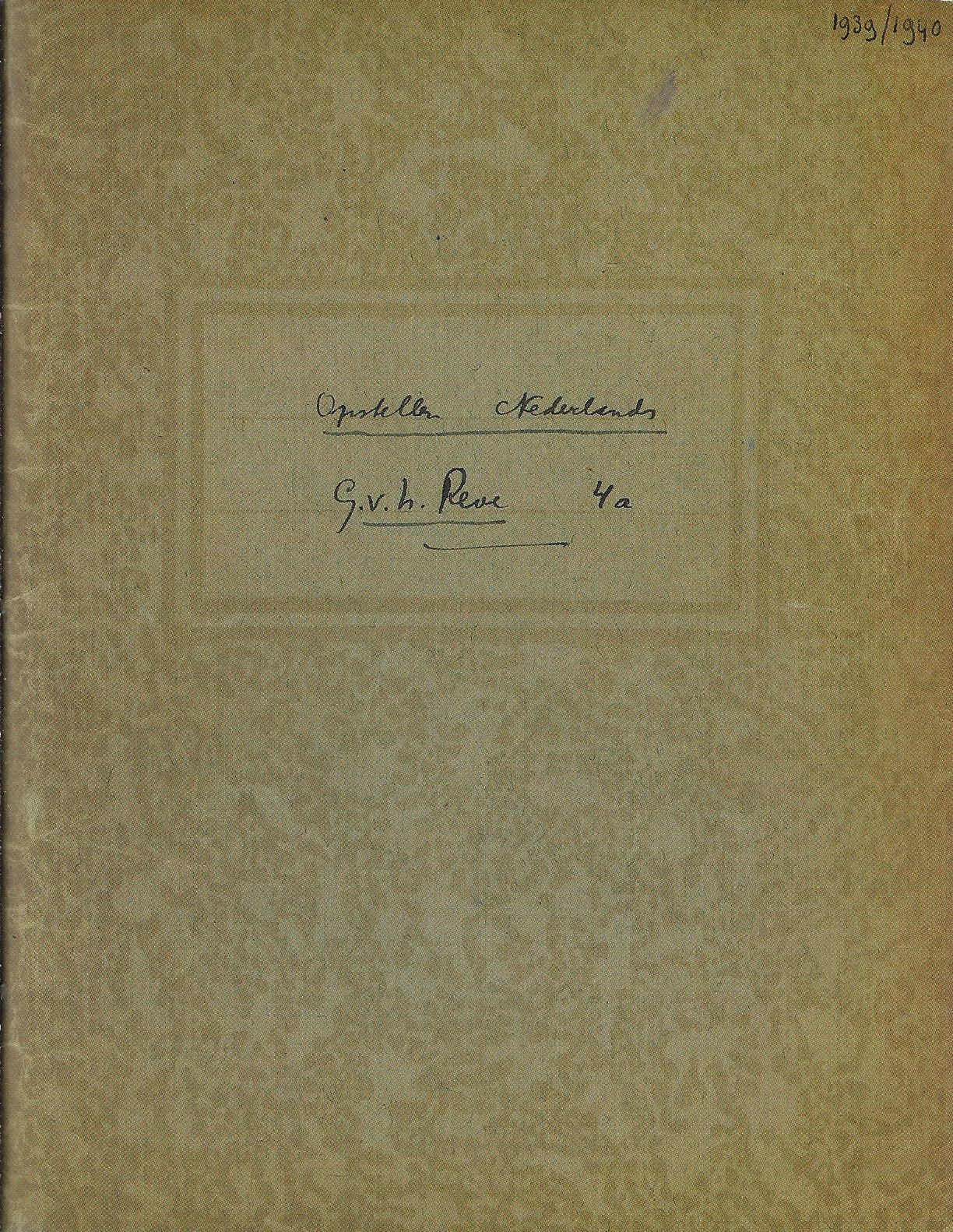 Opstellen Nederlands