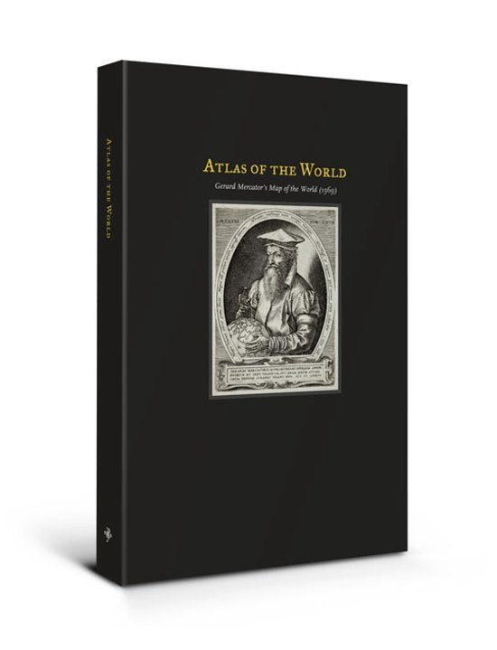 Atlas van de Wereld / de wereldkaart van Gerard Mercator uit 1569