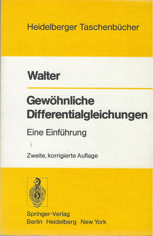 Gewöhnliche Differentialgleichungen / Eine Einführung