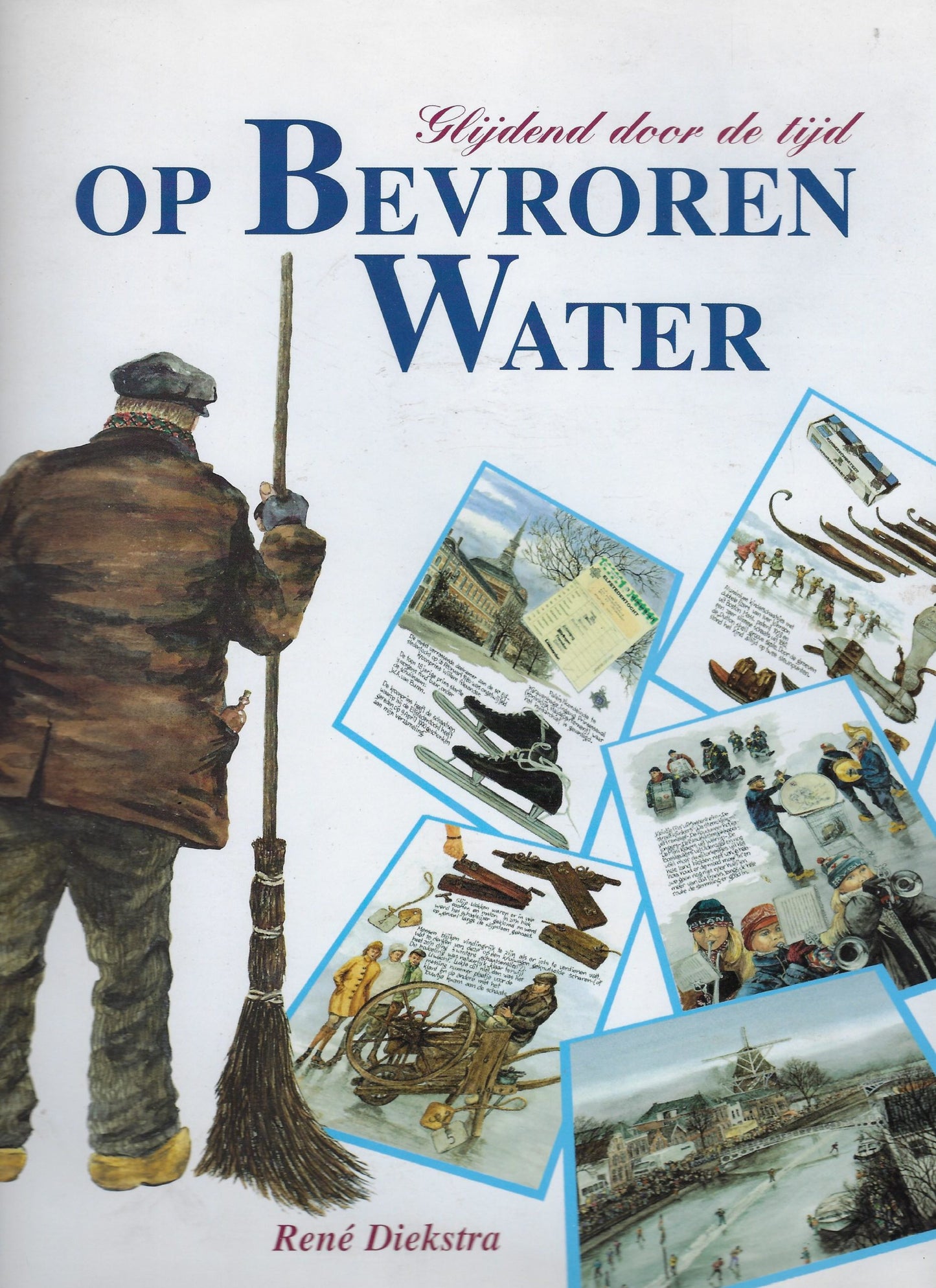 Op bevroren water, glijdend door de tijd