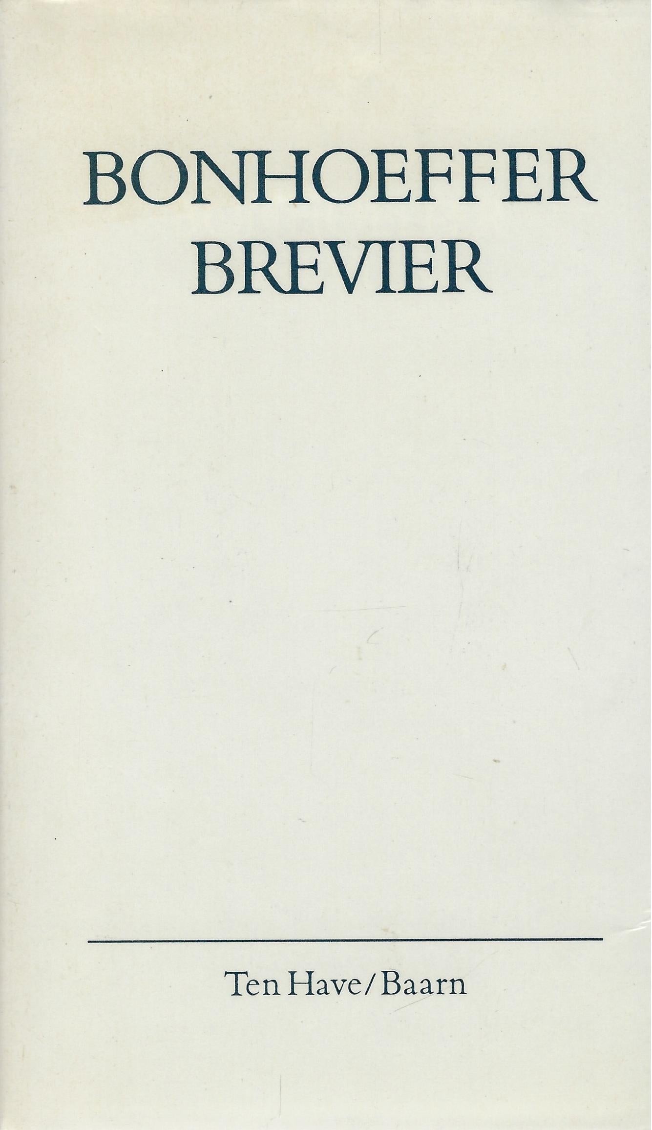 Bonhoeffer brevier