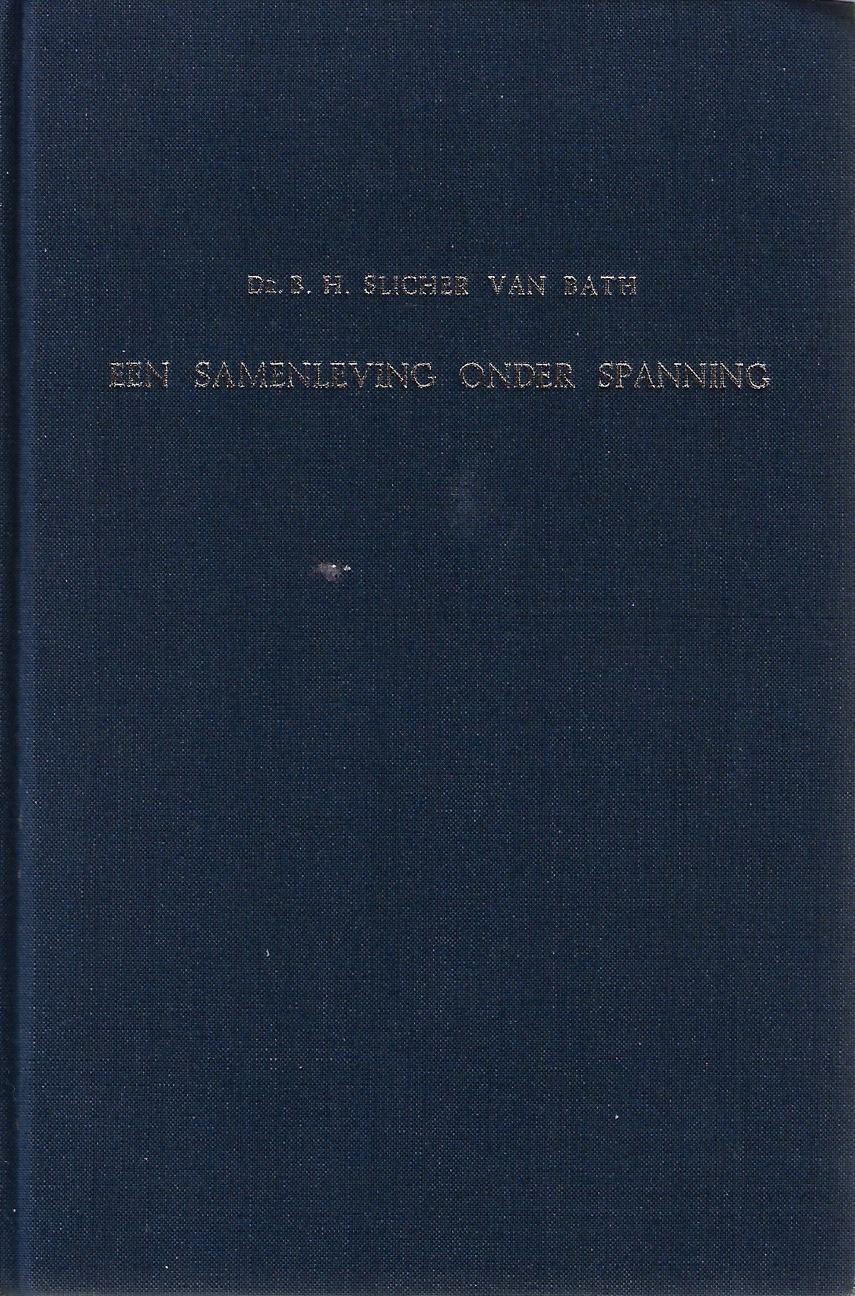 Samenleving onder spanning