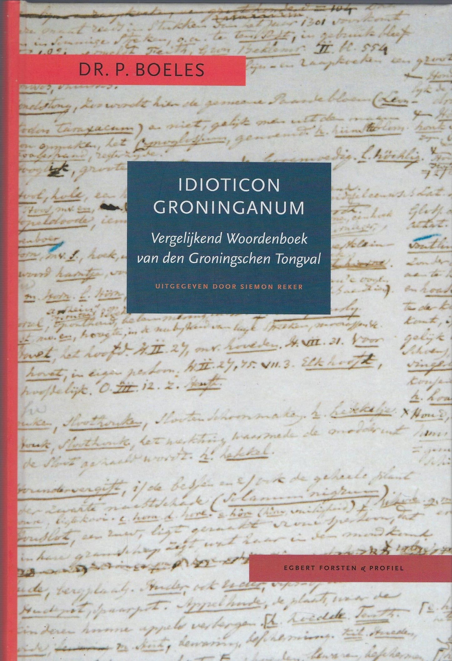Idioticon Groninganum