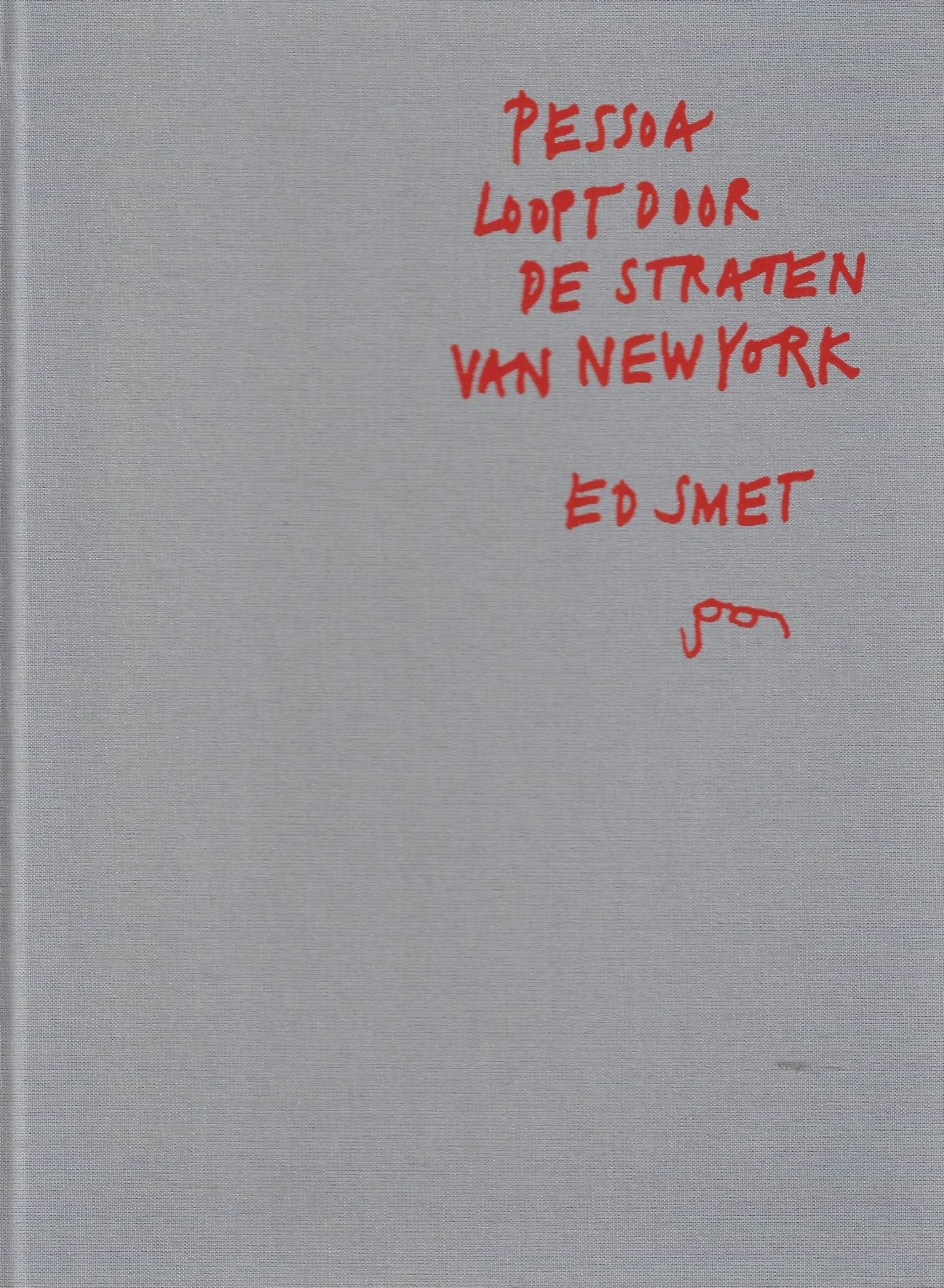 Pessoa loopt door de straten van New York