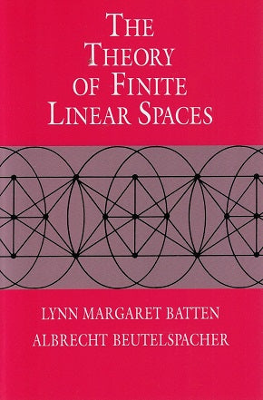 The Theory of Finite Linear Spaces / Combinatorics of Points and Lines