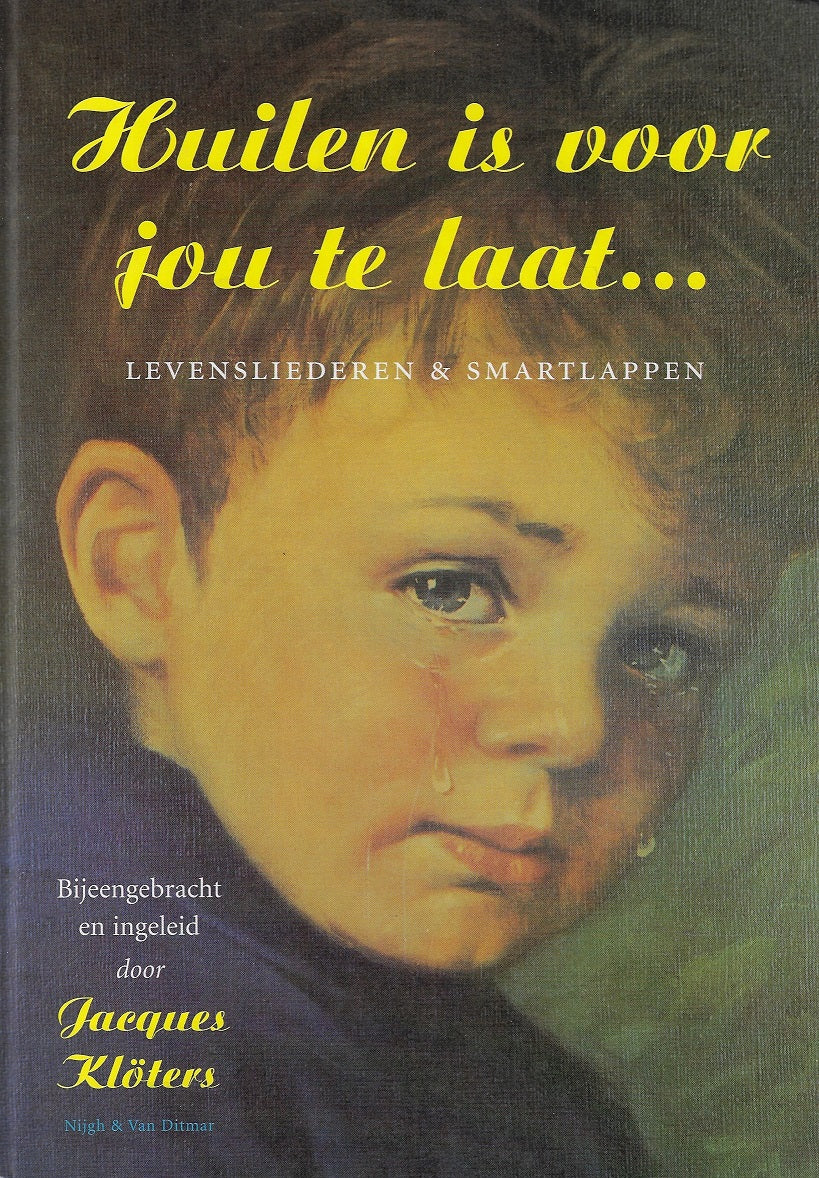 Huilen is voor jou te laat...