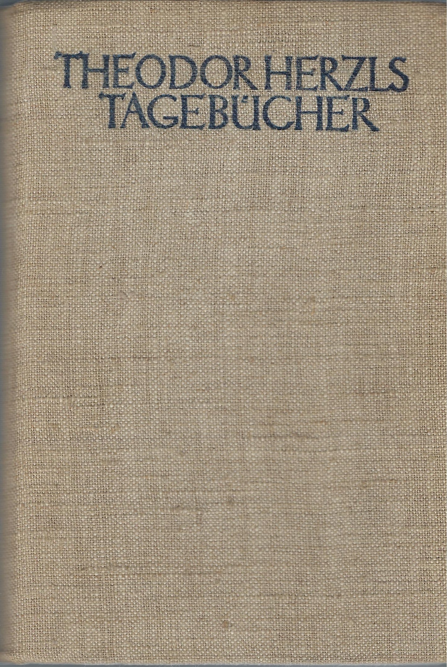 Theodor Herzls Tagebücher (3 delen compleet)