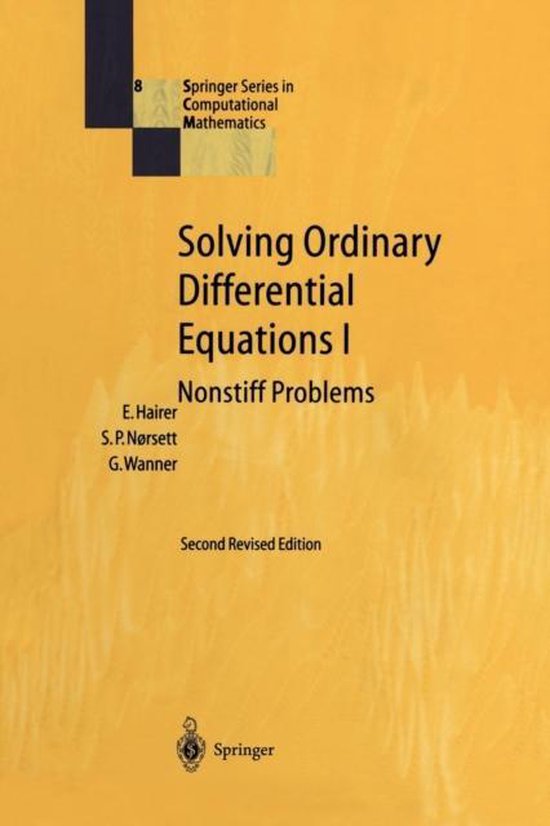 Solving Ordinary Differential Equations I / Nonstiff Problems