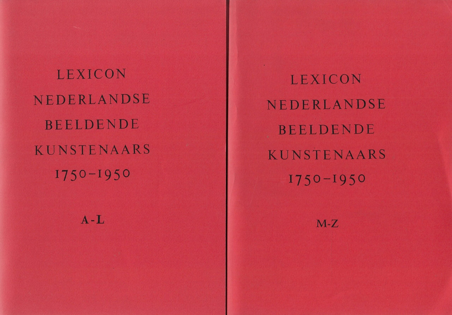 Lexicon Nederlandse Beeldende Kunstenaars 1750-1950