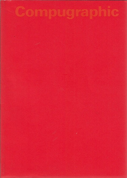 Compugraphic Typefaces volume I, II, III